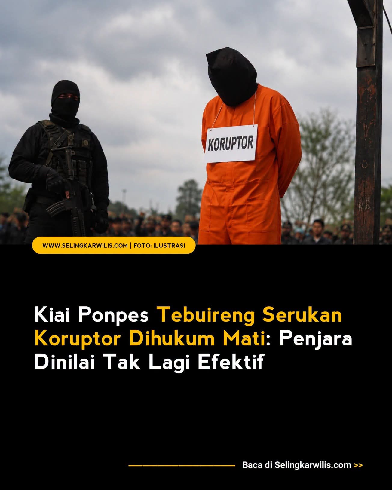 Hukuman Lebih Berat Bagi Koruptor
