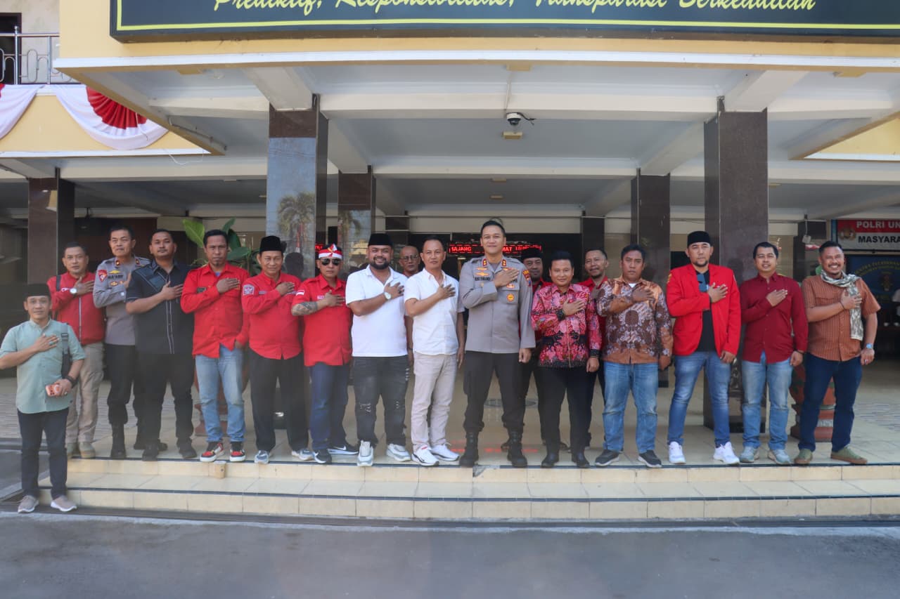 DPP Madas Sedarah Lakukan Dialog Dengan Kapolres Lumajang
