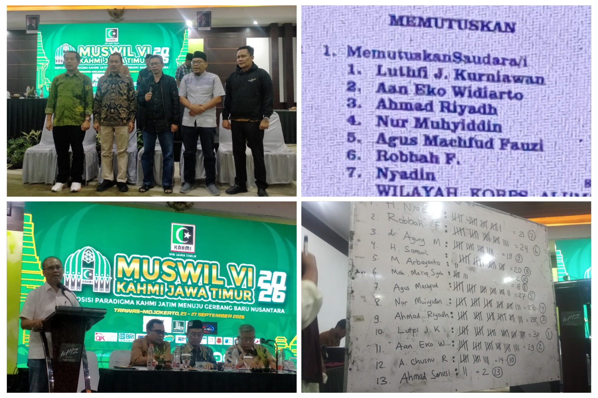 Tujuh Presidium MW KAHMI Jatim Terpilih, Suasana Forum Pemilihan Sempat Menegangkan