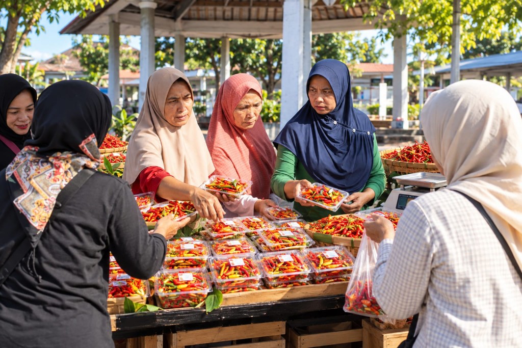 Harga Cabai Bergerak Naik