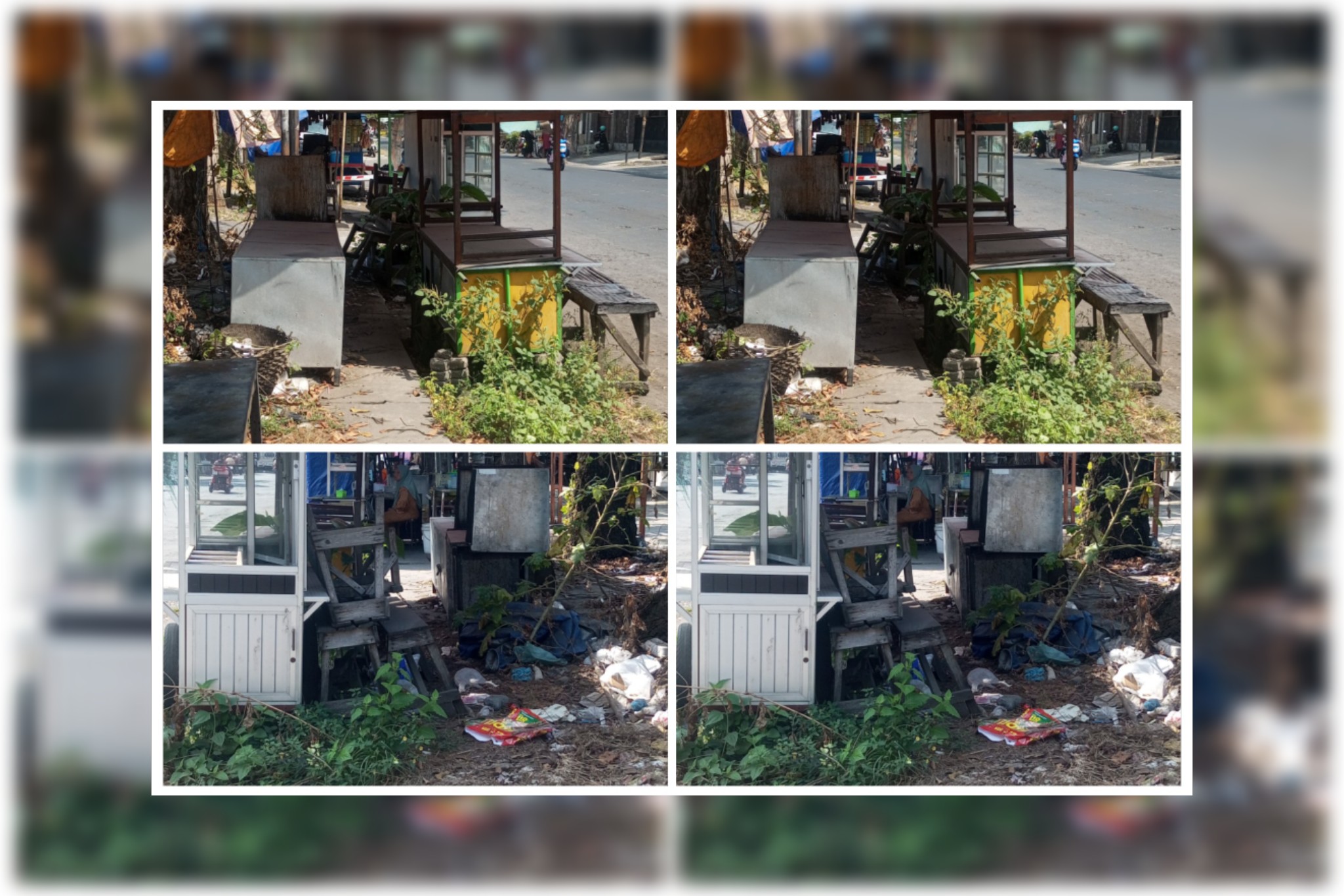 Kawasan PKL Toga Selatan Kumuh Penjual dan Petugas Seperti Tak Peduli