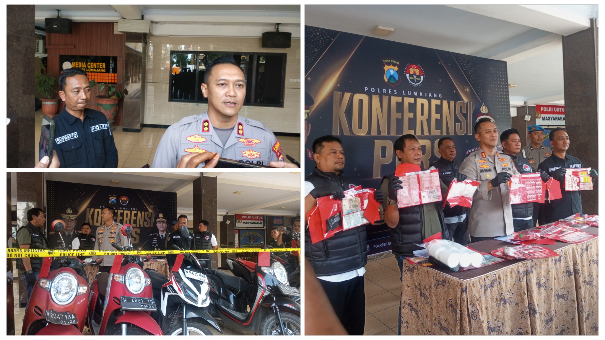 Puluhan Pengguna dan Bandar Narkoba Lumajang Diringkus
